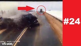 Car Crash Compilation / Аварии и ДТП России / Car crash in Russia #24