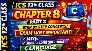 ICS Computer Part 2, Ch 8 - Programming Languages - 12th Class Computer