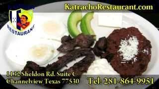 Bienvenidos a El Katracho Restaurant El Autentico Sabor de Honduras Tel: 832-831-8910