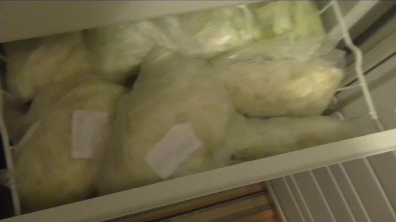 Хранение замороженных овощей