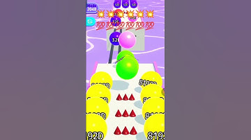 Ball Run 2048 - Gameplay Walkthrough Part 146B Infinity Mode New Best Record 4096AN (iOS, Android)