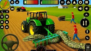 Modern Tractor Farming Driving Simulator 3D - New Tractor Games - Android  Gameplay Paat -52 screenshot 4
