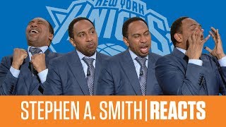 Stephen a. smith had been praying for the new york knicks to get first
overall selection and chance pick zion williamson in 2019 nba draft
lot...