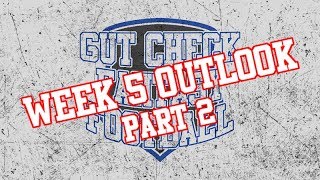Week 5 Outlook (Part 2) & Kicker Streamers | GCFF