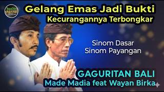 Gaguritan Bali. Pupuh Sinom Dasar & Sinom Payangan. Made Madia feat Wayan Birka