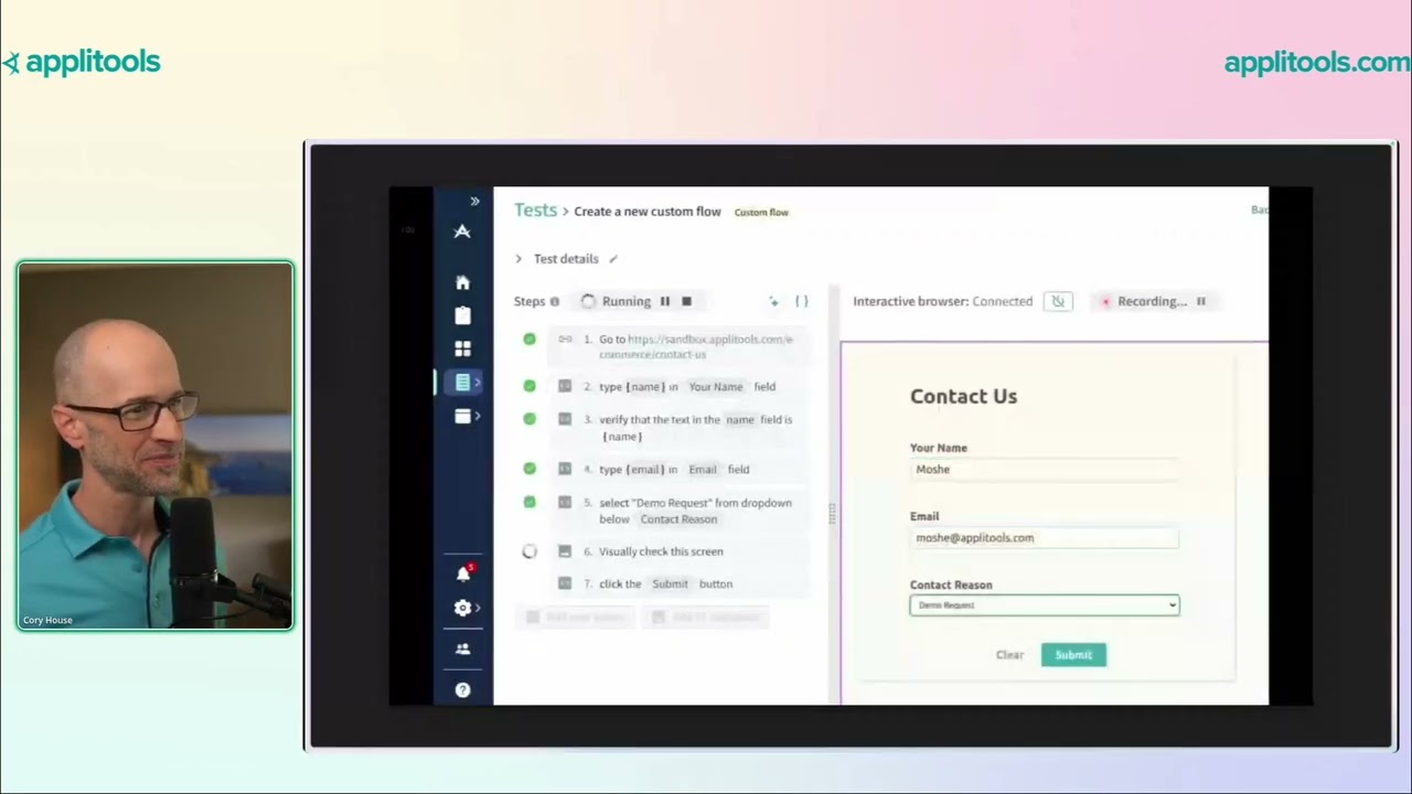 Creating Automated Tests with AI—Functional Testing with Applitools Autonomous