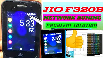 jio f320b network running problem Solve || Jio F320B Network Problem Solutions || F320B Network file