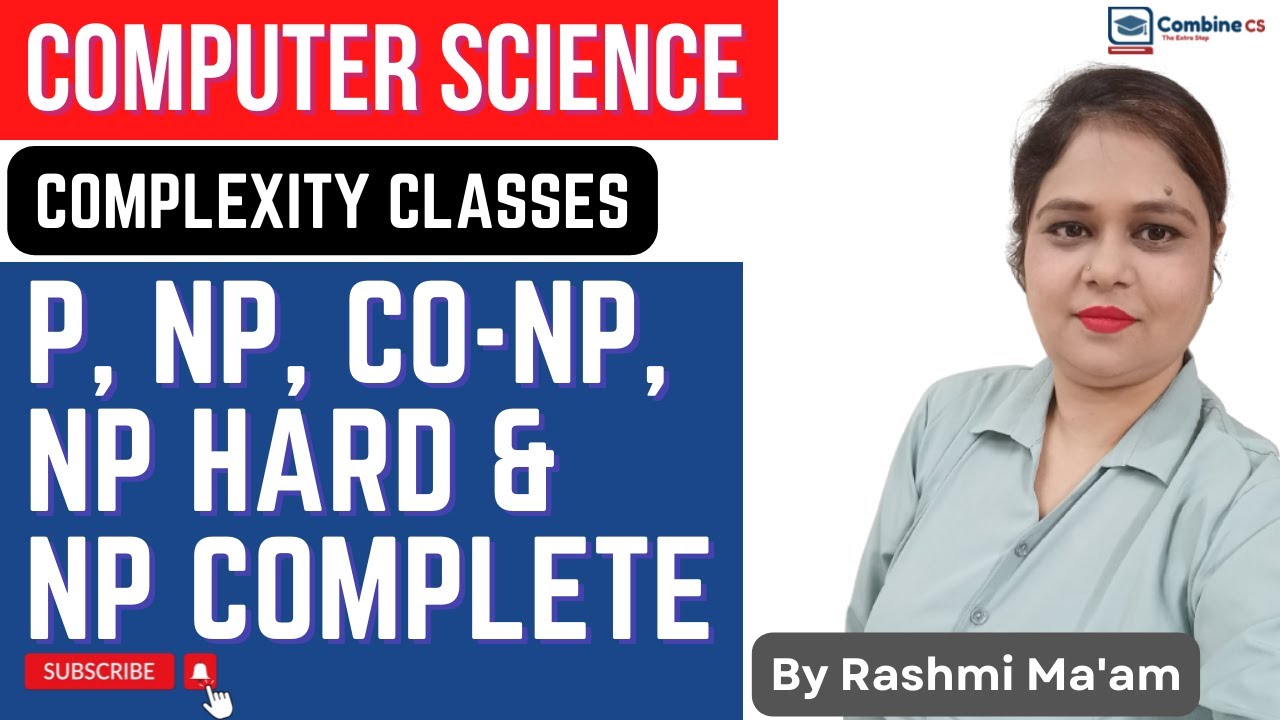 Complexity Class in Data Structure | P, NP, Co-NP, NP Hard, NP Complete ...