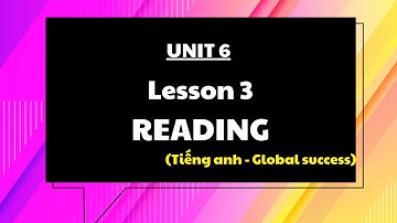 Giáo án powerpoint Unit 6 Lesson 3 Reading | Powerpoint Tiếng anh 10 Global Success