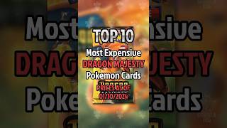 Top 10 Dragon Majesty Pokemon cards. #shorts #pokemon