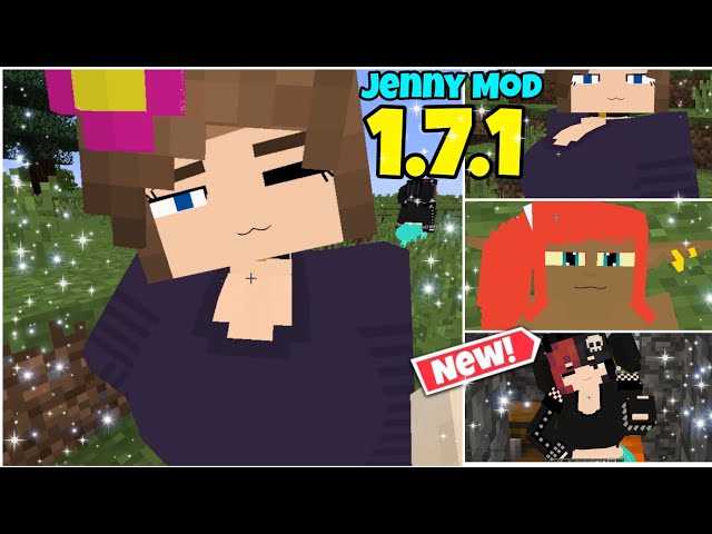 Jenny Mod - Namorada virtual, Ellie, Bia, Allie, Goblins - Minecraft Mods -  Micdoodle8