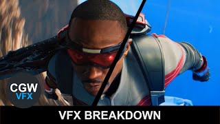 The Falcon and The Winter Soldier - VFX Breakdown (2021)