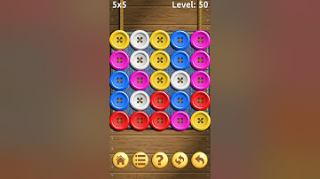2 new level solved of buttons and scissors puzzle #viral #gamingvideos