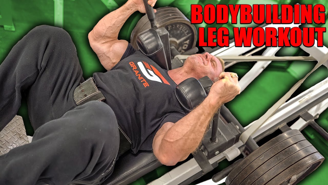 Very Effective Bodybuilding Leg Workout for MASS Lane Johnson YouTube