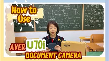 How to use AVer U70i document camera