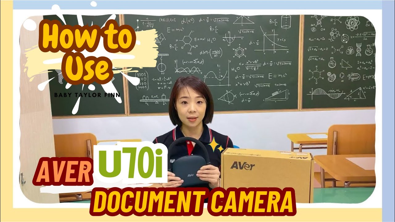 How to use AVer U70i document camera YouTube