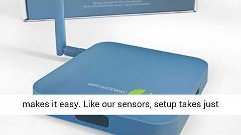 SensorPush G1 WiFi Gateway – Access your SensorPush Sensor Data from Anywhere via the Internet