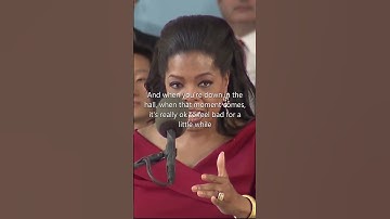 "NO SUCH THING AS FAILURE" - Oprah Winfrey