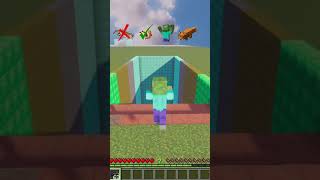 mobs vs blocks #minecraft #memes #gaming