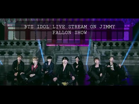 BTS IDOL LIVE STREAM ON JIMMY FALLON SHOW Sept. 28, 2020