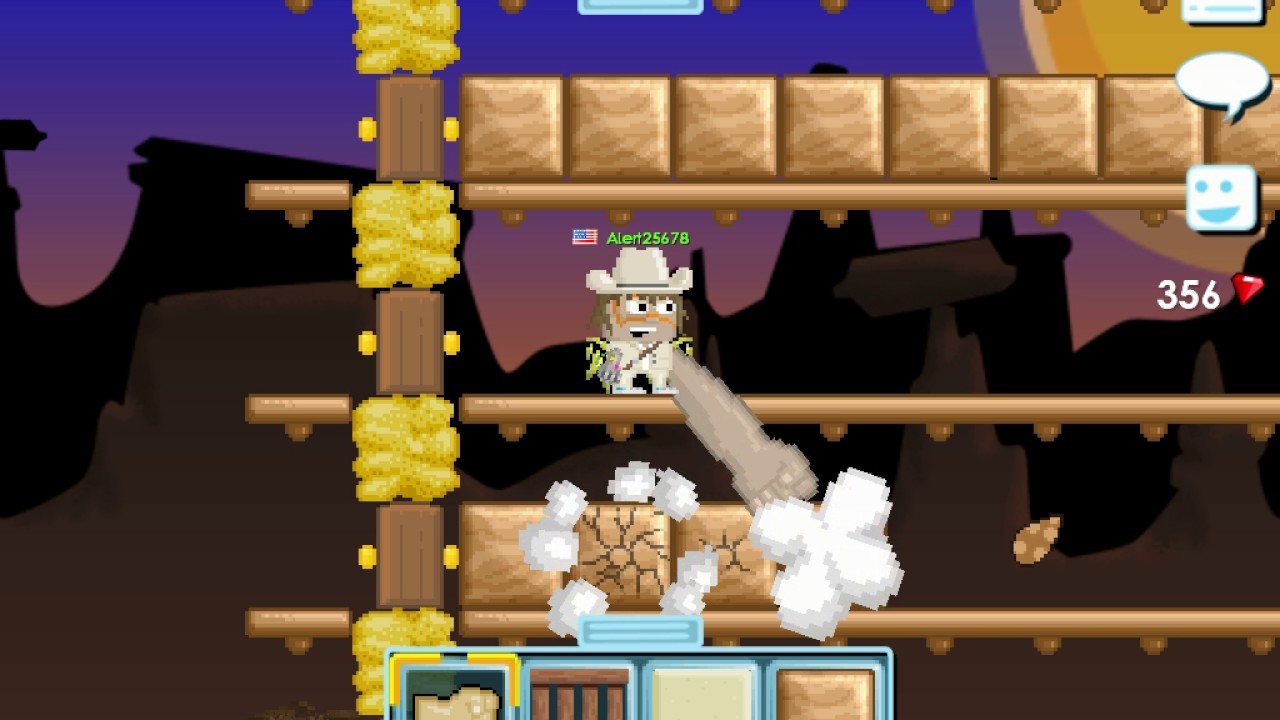 Growtopia Part 2 farm wood block YouTube