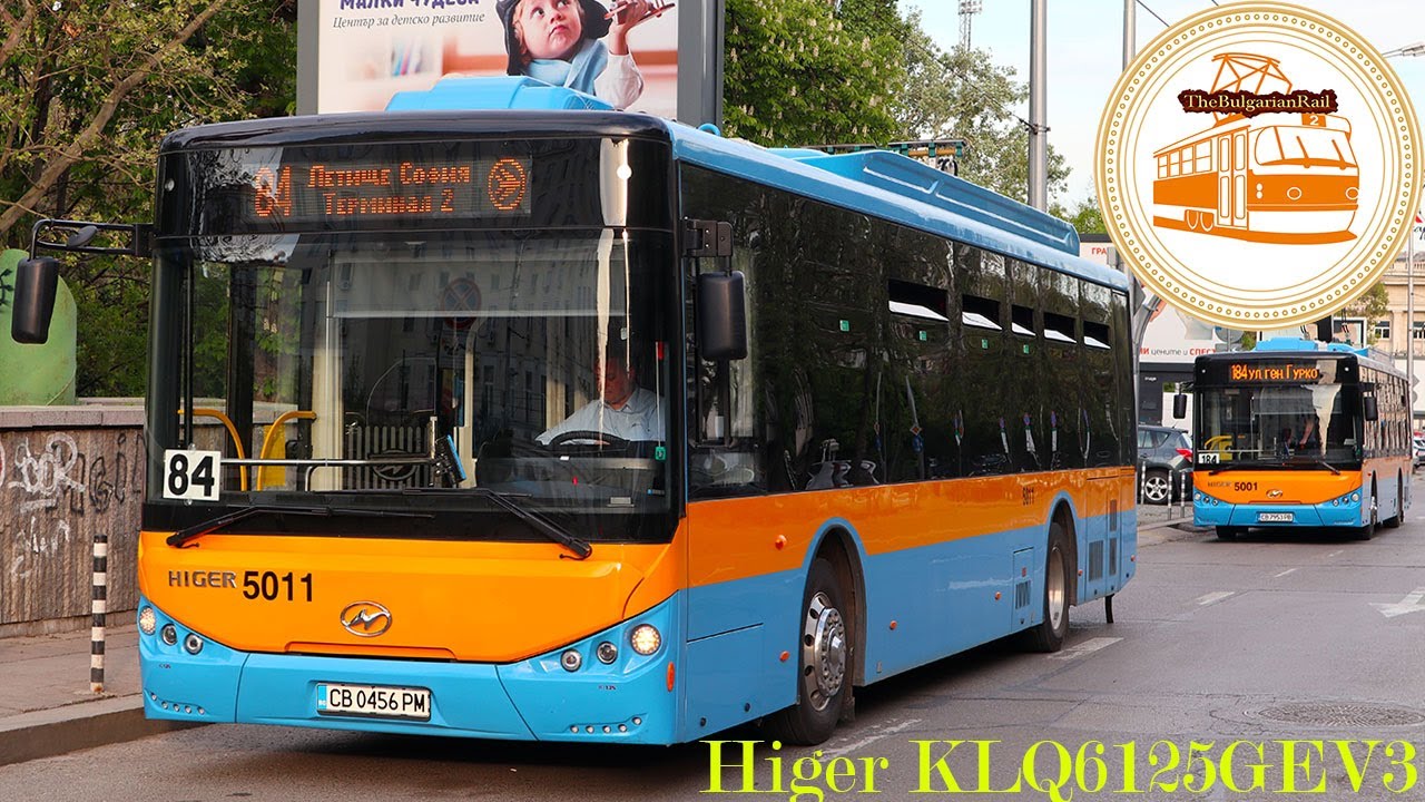 Sofia Electric Buses | Higer KLQ6125GEV3🚌
