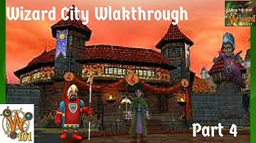 Wizard 101: Wizard City Walkthrough Part 4- "The Curse of the Fire Elves" (Continued)