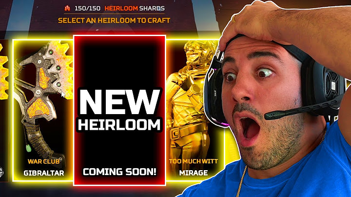 The NEXT Heirloom Coming To Apex Legends! ????