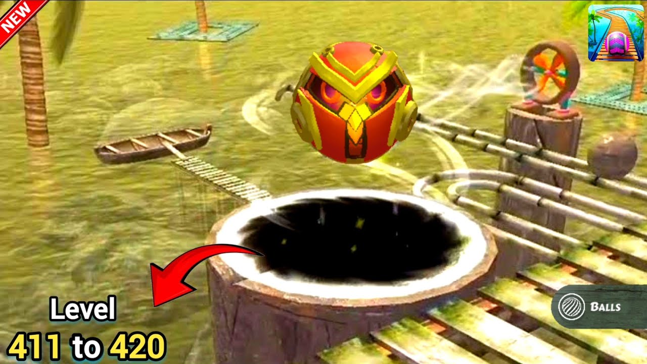 Rollance Adventure Balls, SpeedRun, Rollance Portal Run Gameplay Level 411 to 420