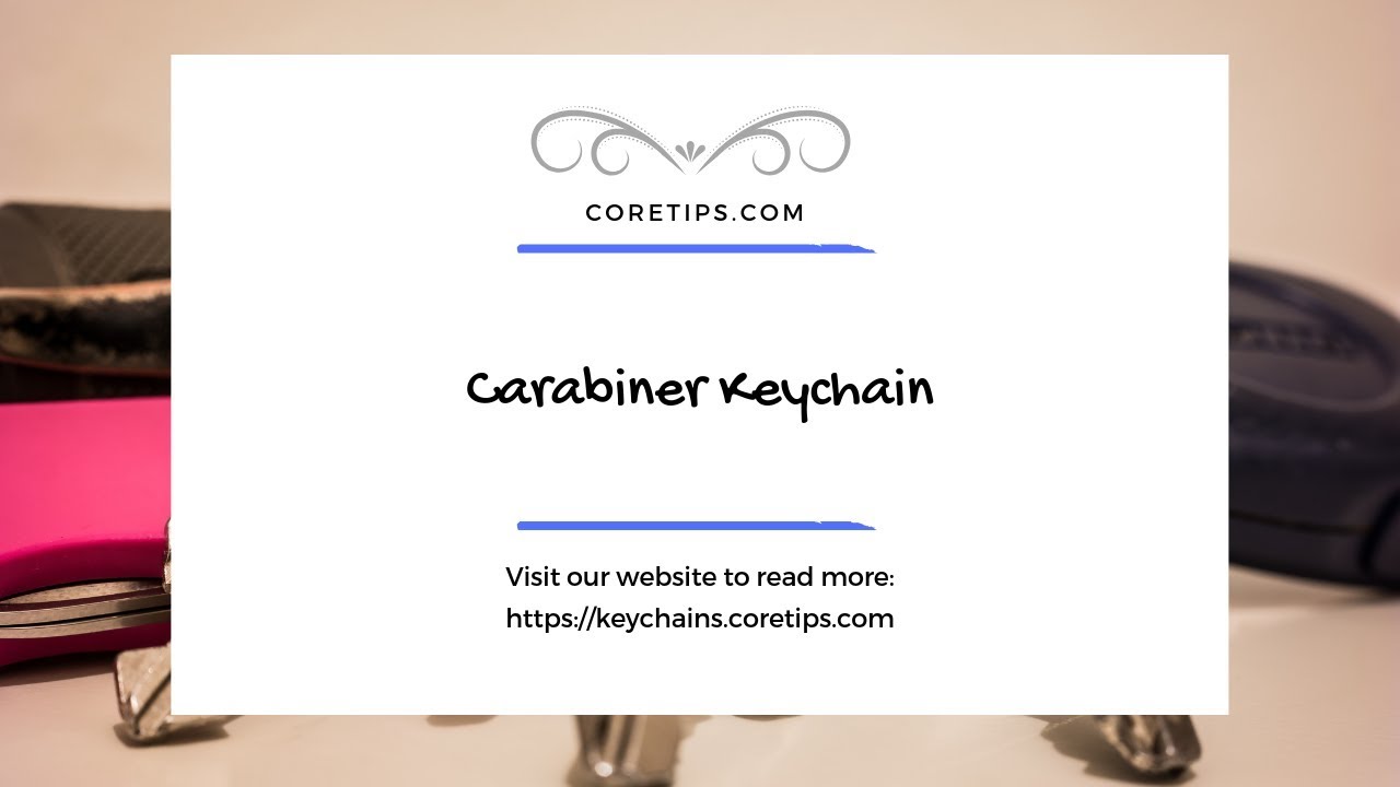 video editing software free Carabiner Keychain