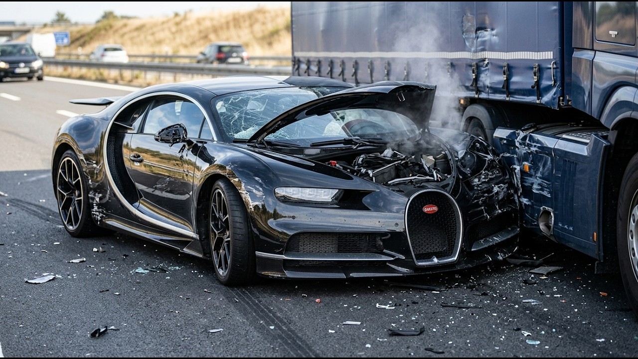 “$500,000 Bugatti Chiron CRASHED & Fully Restored | Insane Supercar ...