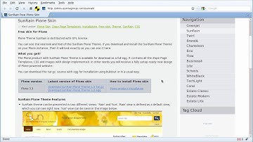 Plone Theme Installation on buildout - SunRain