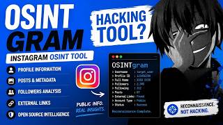 OSINTgram Explained | Instagram OSINT Tool | Hacking Tool