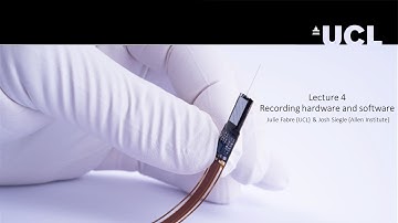 2022 Lecture 04 Recording hardware and software (Fabre and Siegle)
