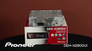 DEH-X2800UI - What
