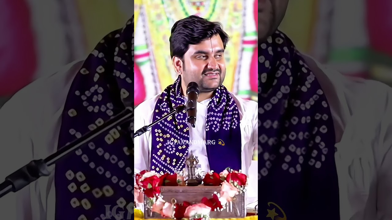 पार्ट : 2 गईया को कथा सुनाते थे 🥺 #bhaktipath #motivation #indreshupadhyayji #viral