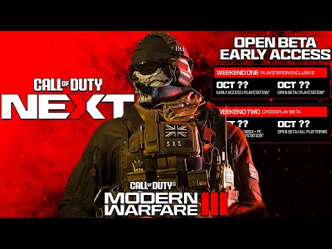 Call of Duty Modern Warfare 2 PlayStation exclusive Beta and Open