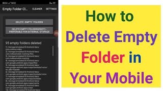 How to delete Empty folders in Android | Tamil #CMWay screenshot 4