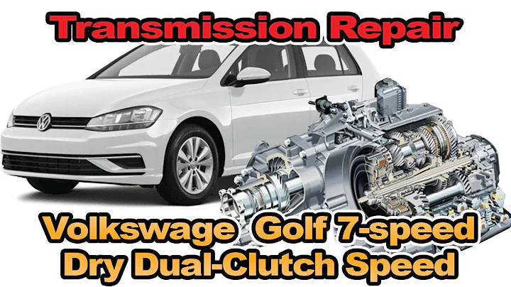 Volkswagen Golf seven-speed dry dual-clutch gearbox, repaired without reverse gear, changed the ..