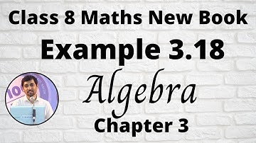 TN Class 8 Maths Example 3.18  Algebra Expand: Factorise: 4x²y + 8xy TN New Syllabus