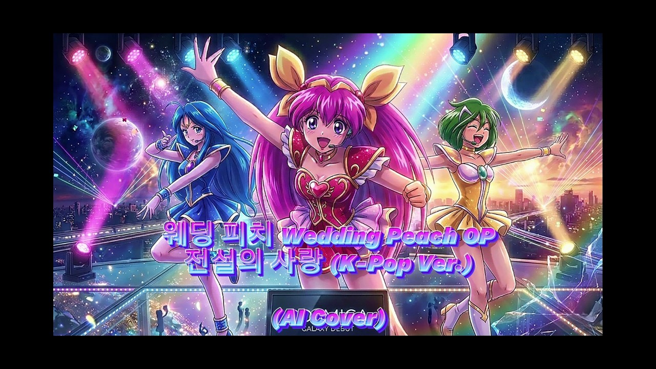웨딩 피치 (Wedding Peach) OP - 전설의 사랑 (K-Pop Ver.) (AI Cover)
