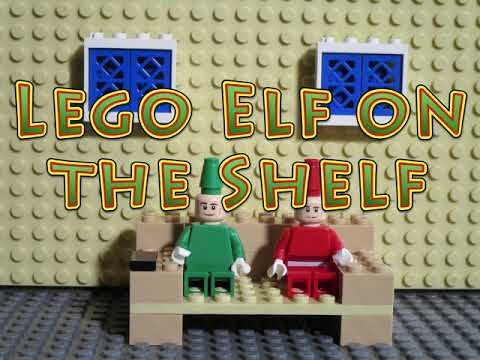 Lego Elf on the Shelf 2020