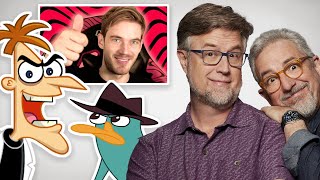 Phineas and Ferb Creators Review Impressions of Their Voices (Candace Against The Universe)