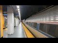 Amtrak Cardinal train #51 departing from New York Penn Station (1/29/2023)