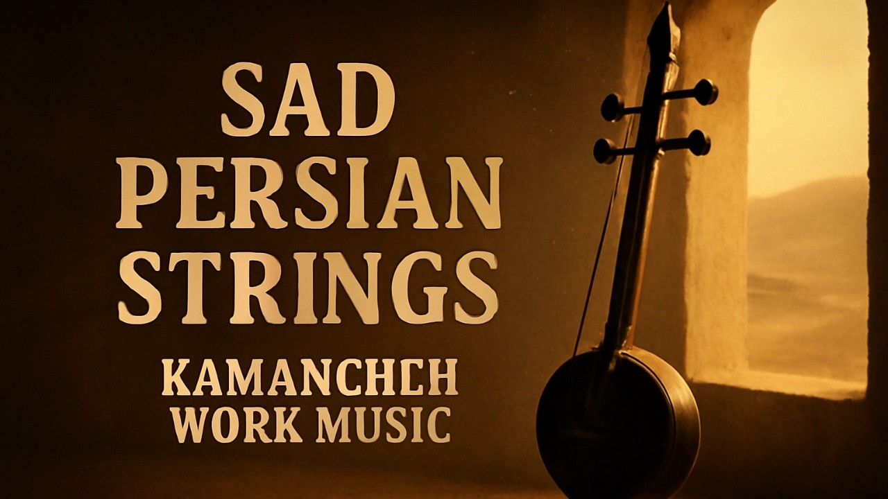 Sad Persian Strings | Deeply Melancholic Kamancheh Work Music for Focus & Productivity