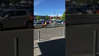 How Not to Steer a Shopping Cart Train || ViralHog