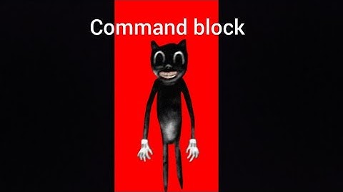 Cartoon cat minecraft command block