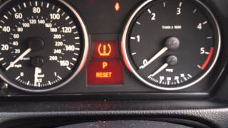 BMW E90 Tyre Warning Reset Bmw E90 Tyre Pressure Warning Reset Issue