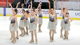 Ice Denettes Harmony | Open Juvenile Free Skate | 2025 Pacific SyS Sectional Championships
