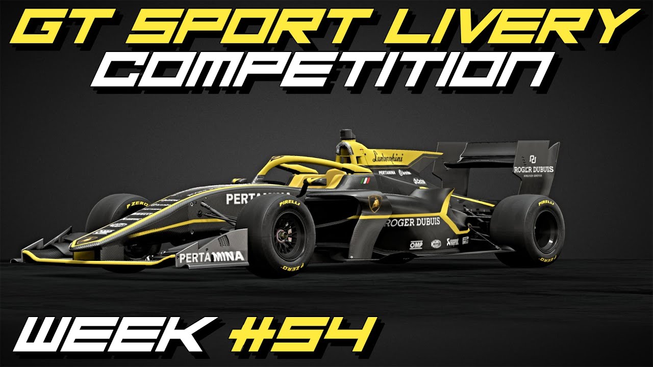 Livery Gt Racing GT SPORT LIVERY Competition - Week #54 - YouTube